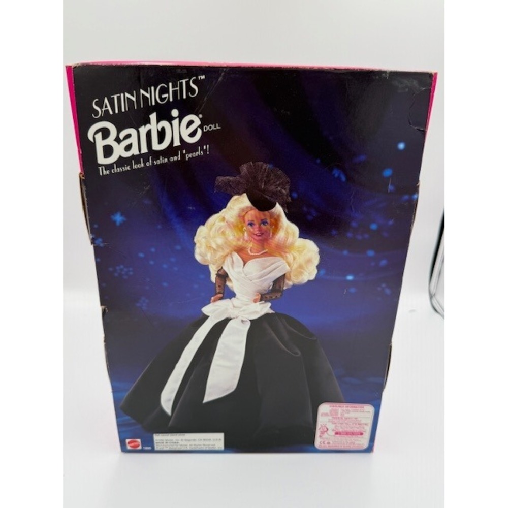 Barbie Satin Nights Doll Limited Edition Vintage Mattel Classic Elegance - Picture 6 of 9